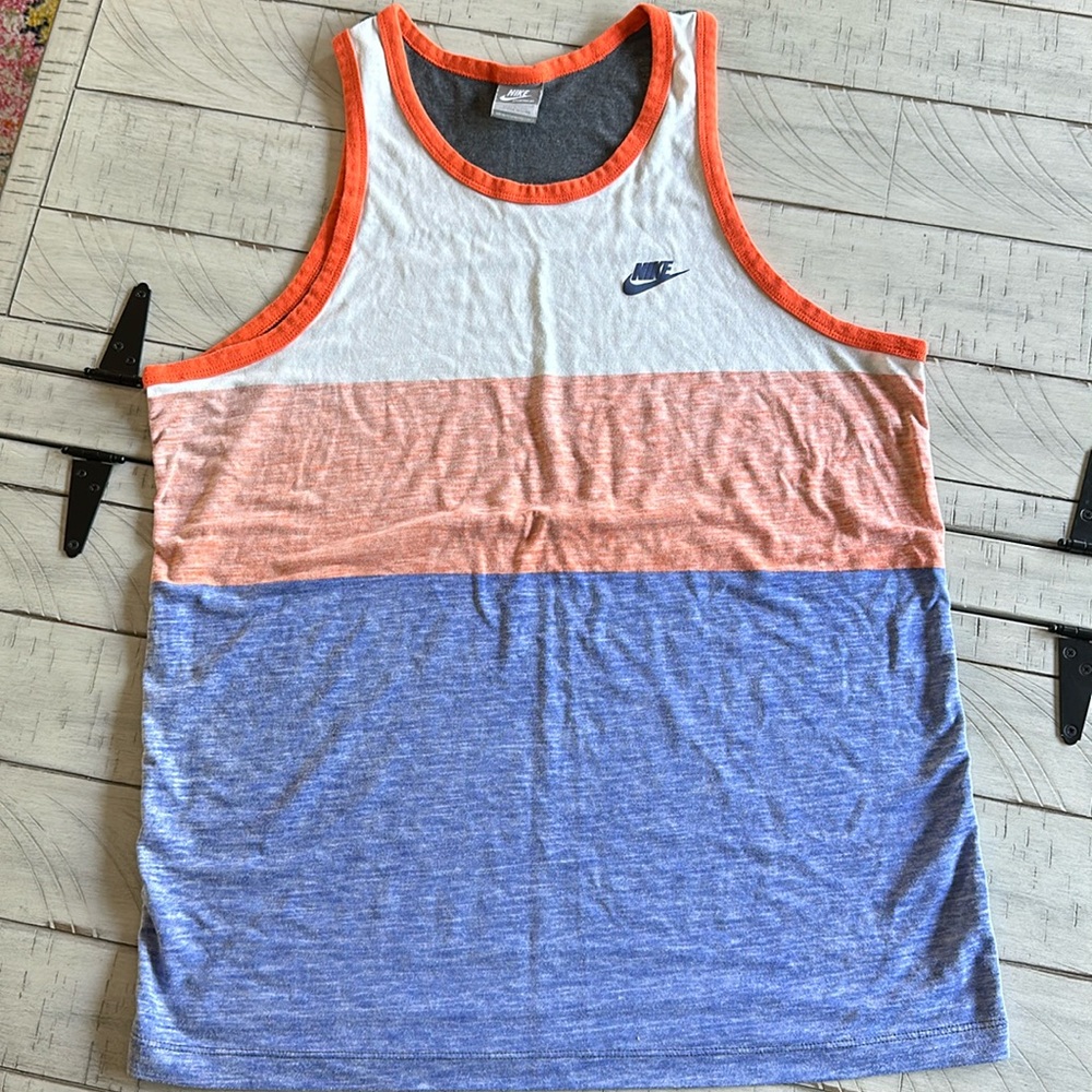 Nike mens tank top size large